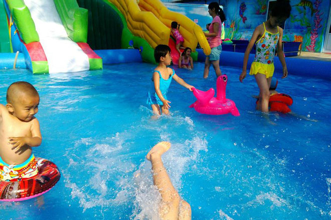 洋浦经济开发区儿童充气泳池